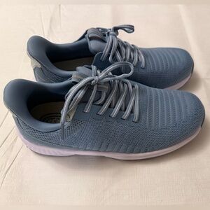 NWOT Orthofeet Kita hands-free blue sneaker, 8 wide